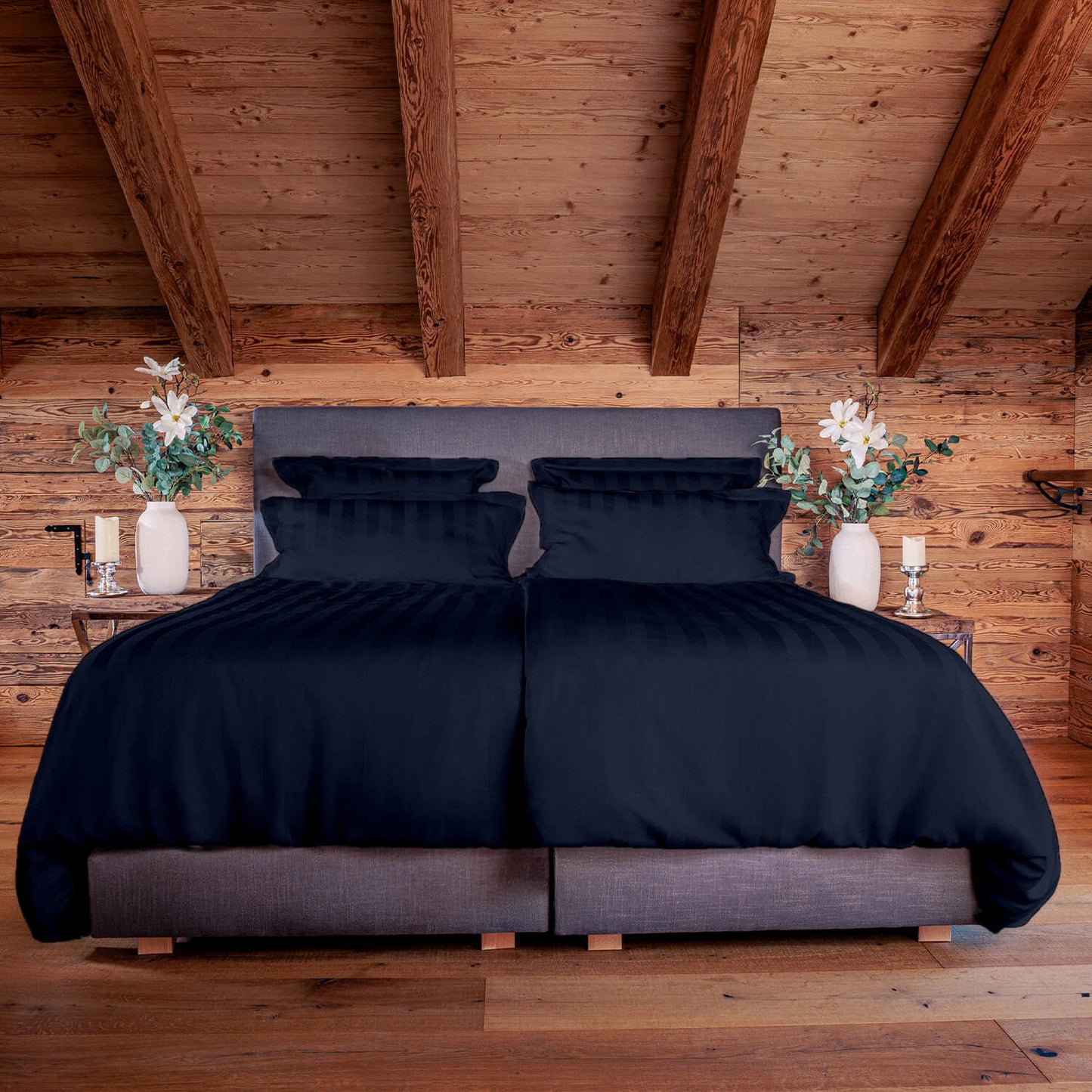 Bettbezug || Navy blue
