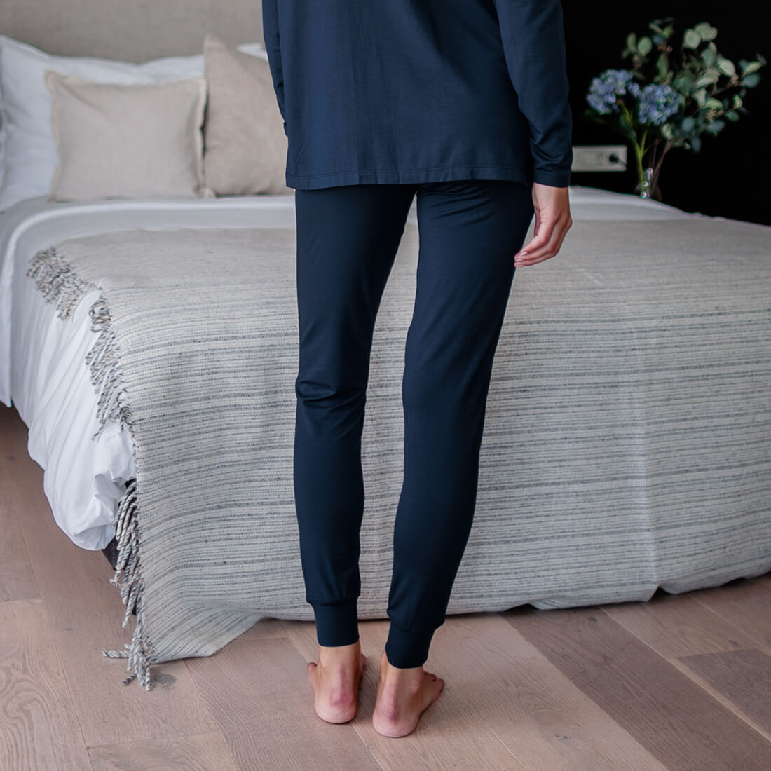Schlafanzug Damen Hosen || Midnight blue