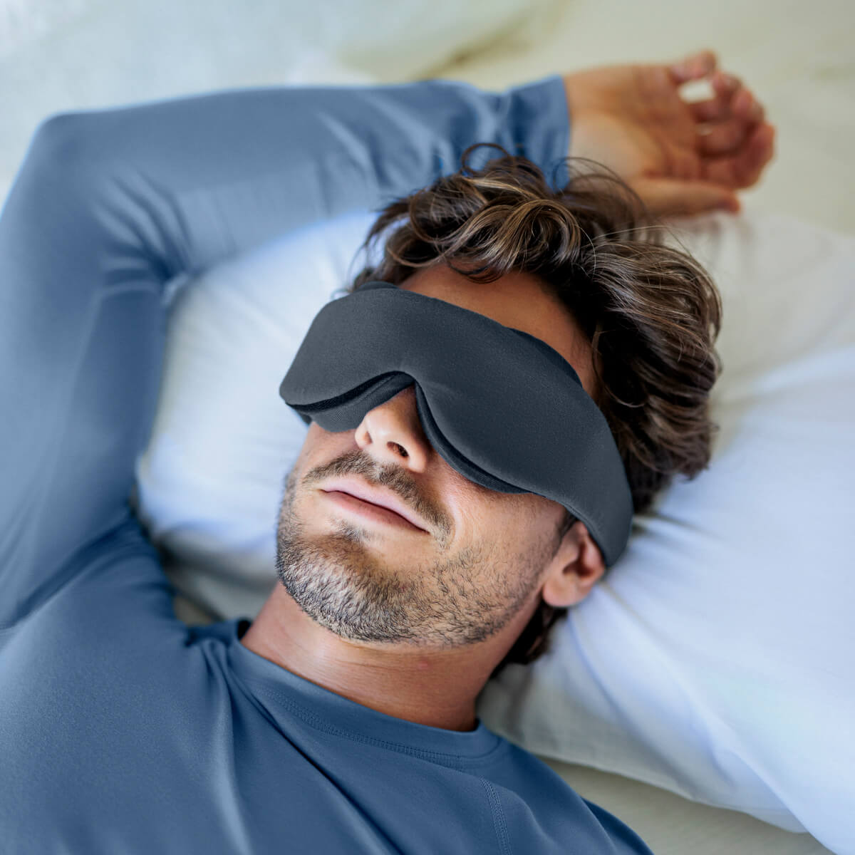 Blackout Schlafmaske || Deep grey