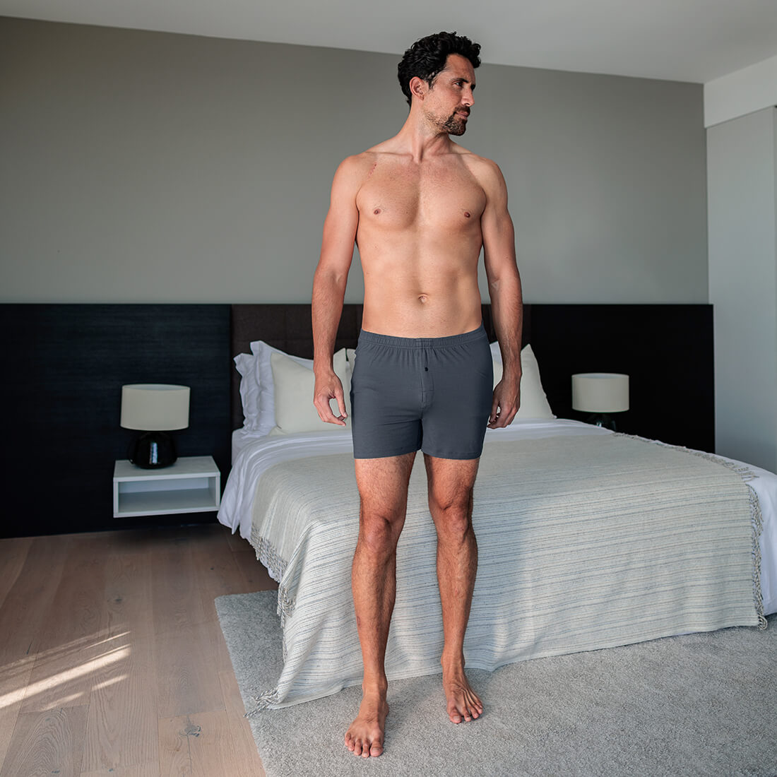 Schlafkleidung Herren || Deep grey