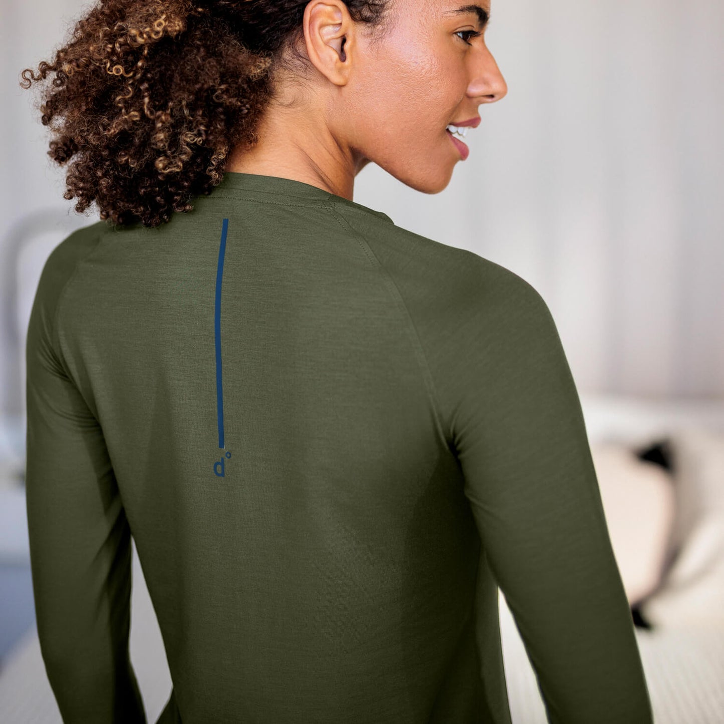 Recovery Langarm Damen || Olive green