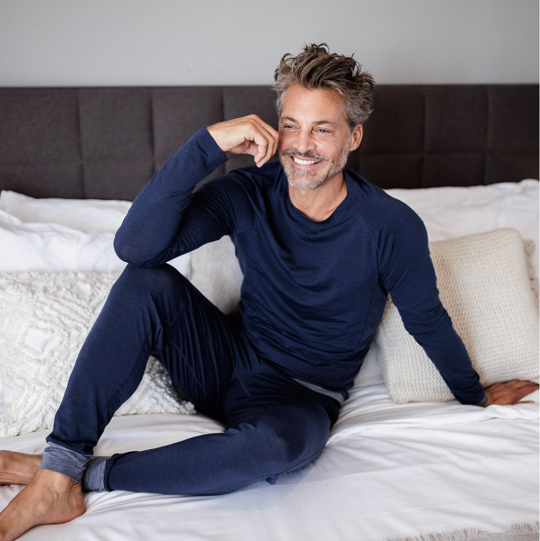 Merino Pyjamas Herren