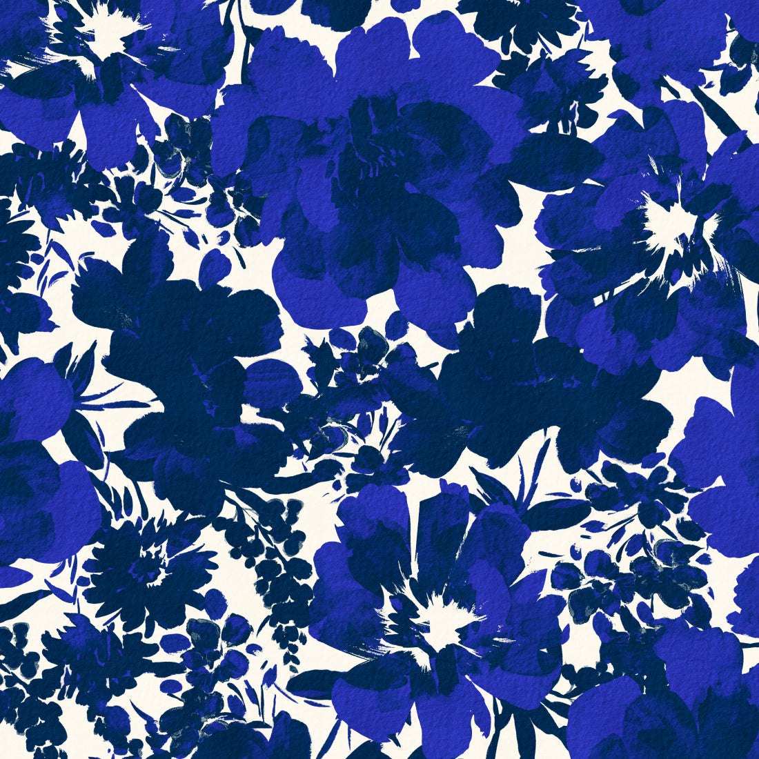 Sommer Pyjama-Top Damen || Midnight bloom