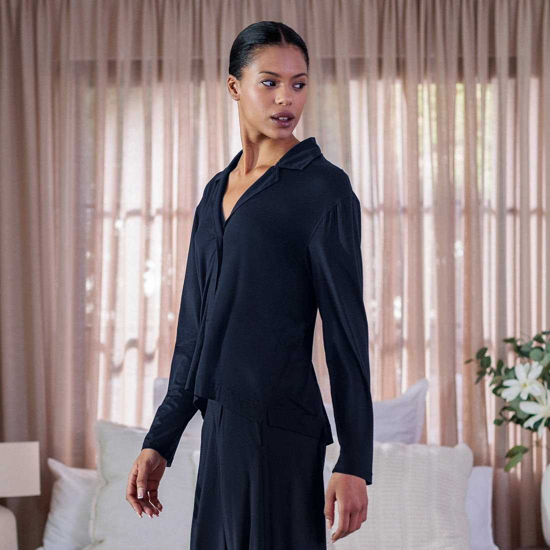 Pyjama Damen || Navy blue