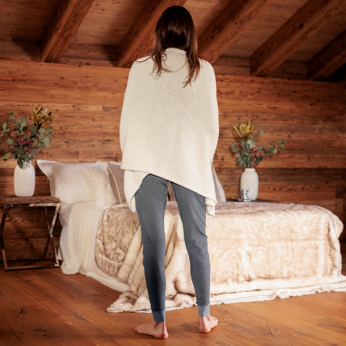 Decken-Schal || Off white