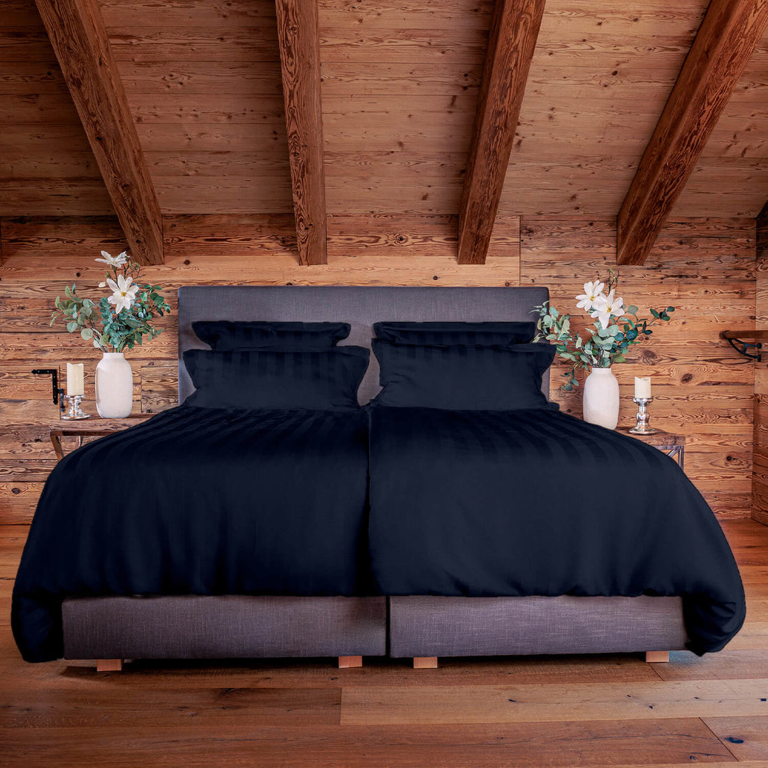 Bettbezug || Navy blue
