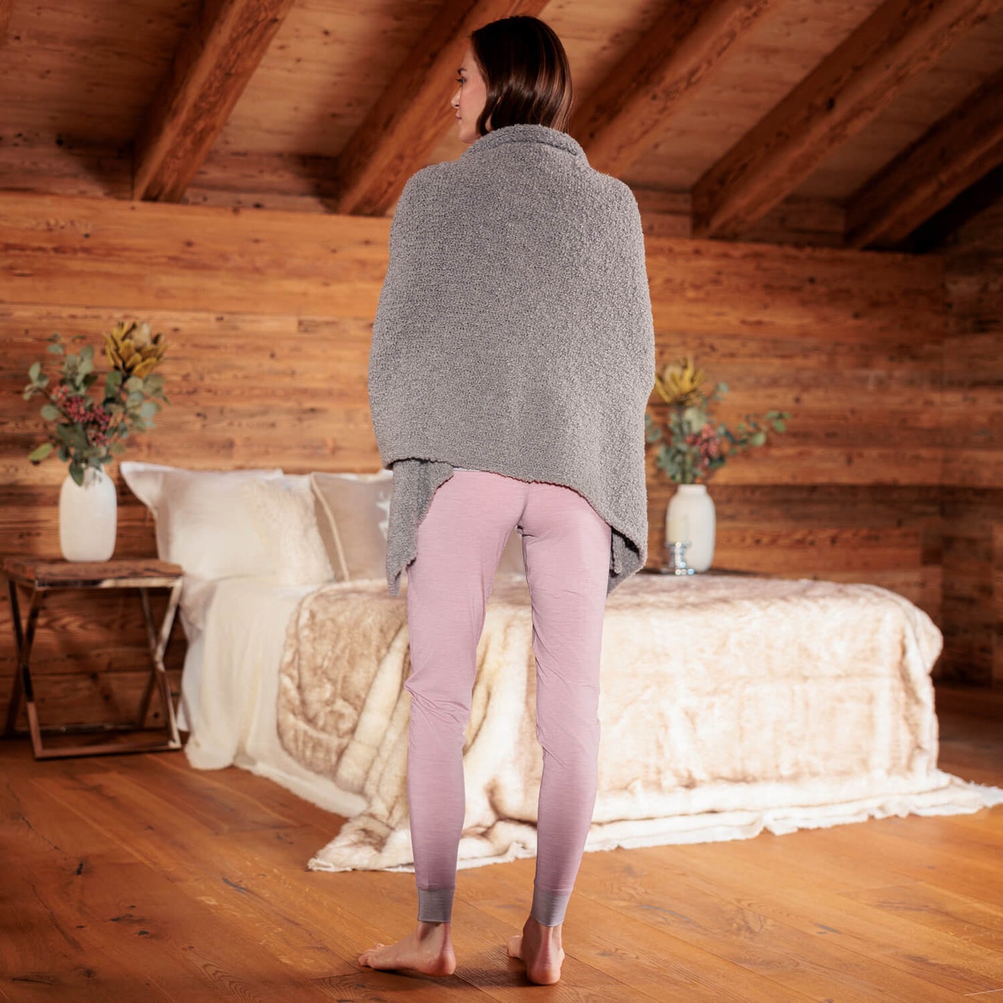 Decken-Schal || Grey