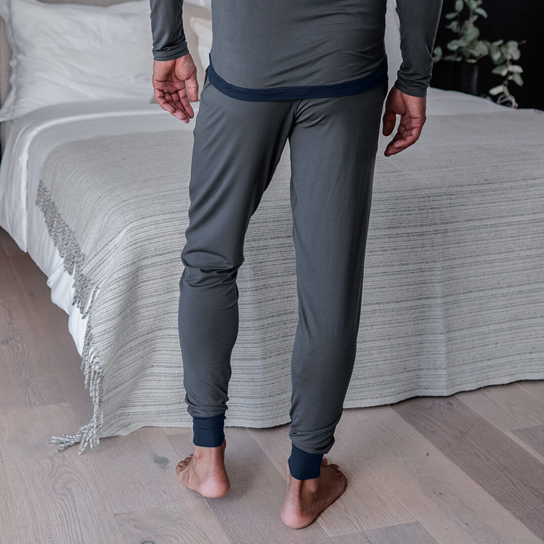 Pyjama Hose || Deep grey