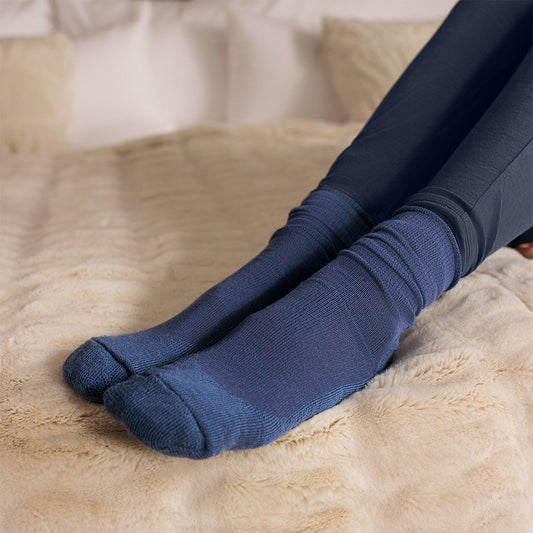 Thermosocken || Blue melange