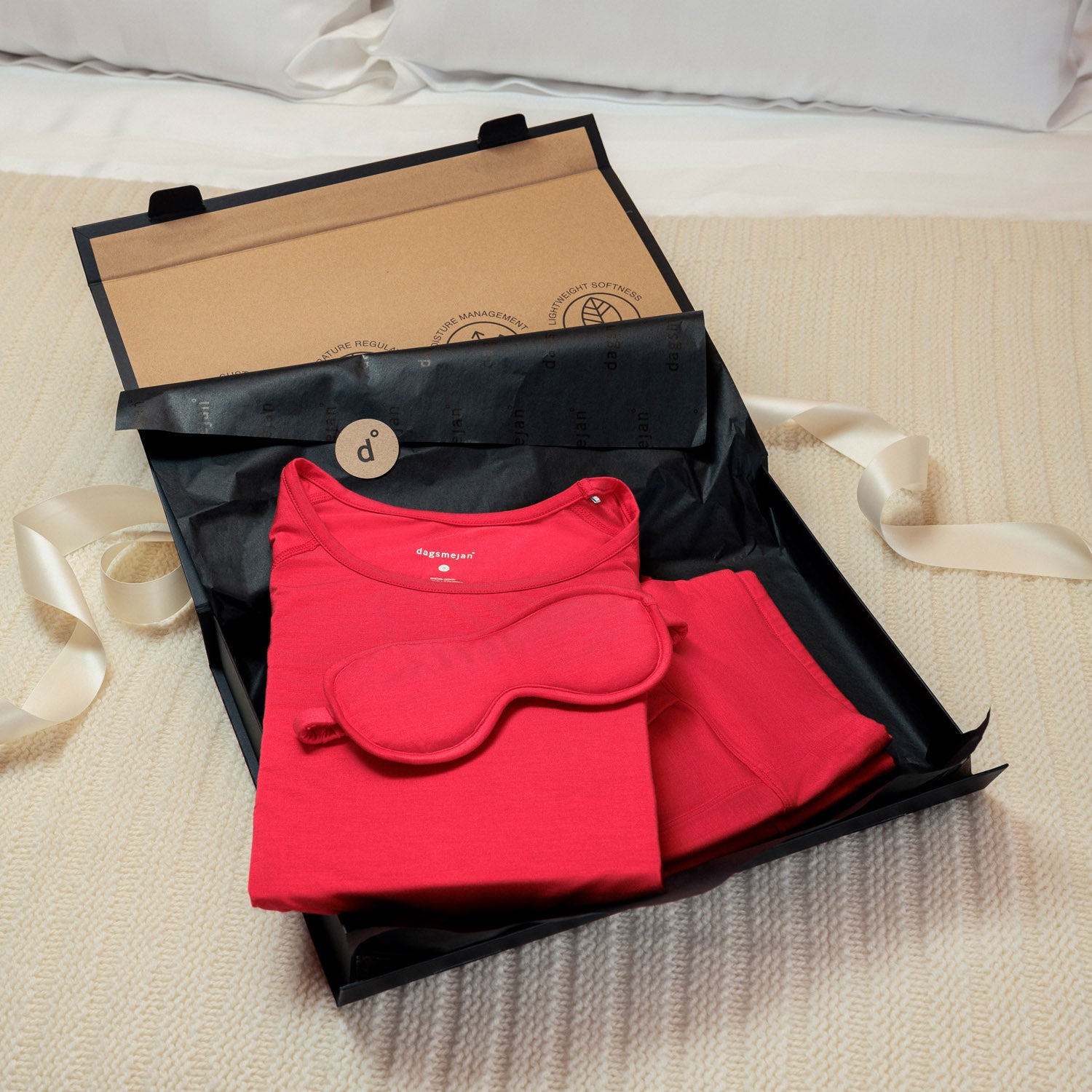 Geschenkset Pyjamas Damen || Radiant Red