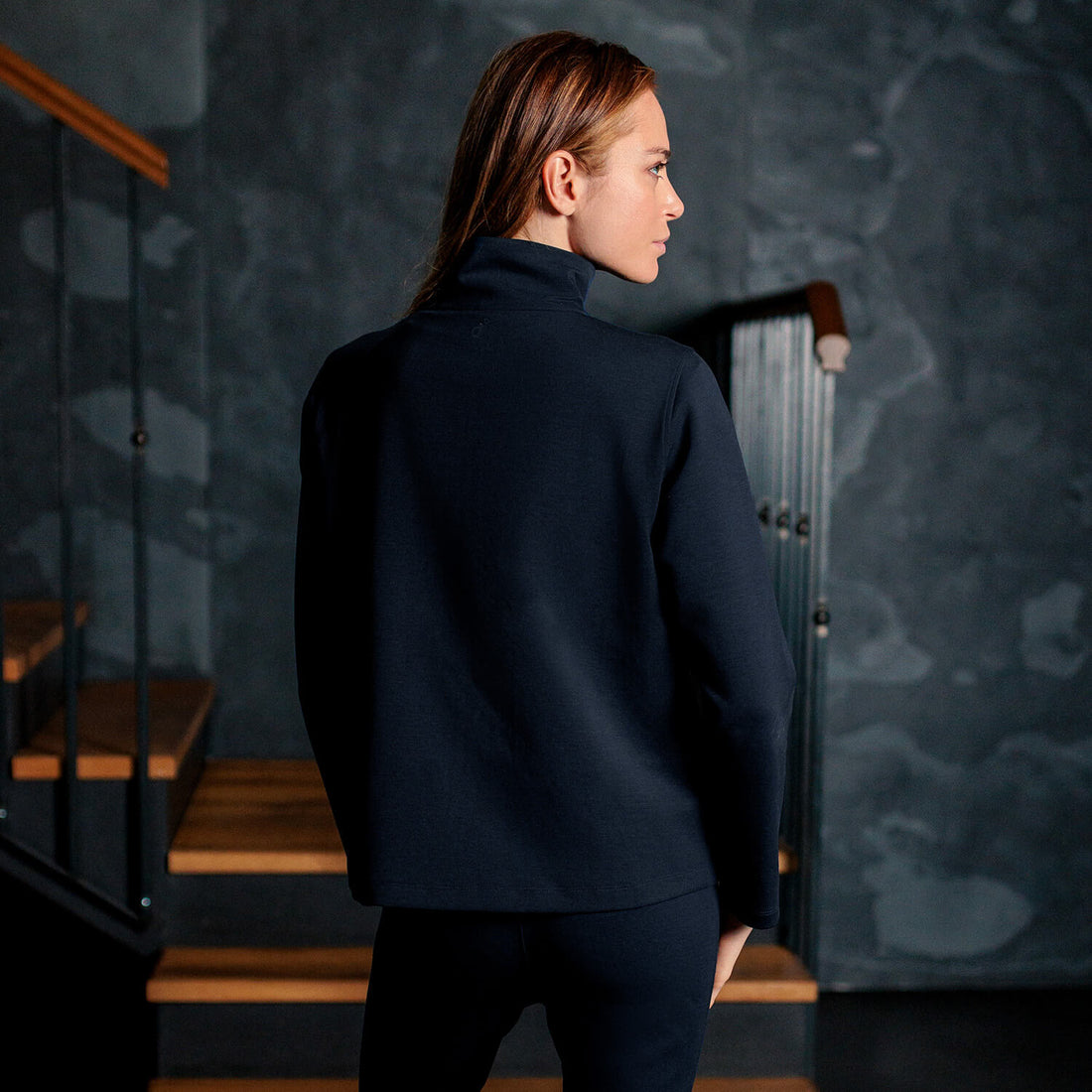 Damen Reisejacke || Navy blue