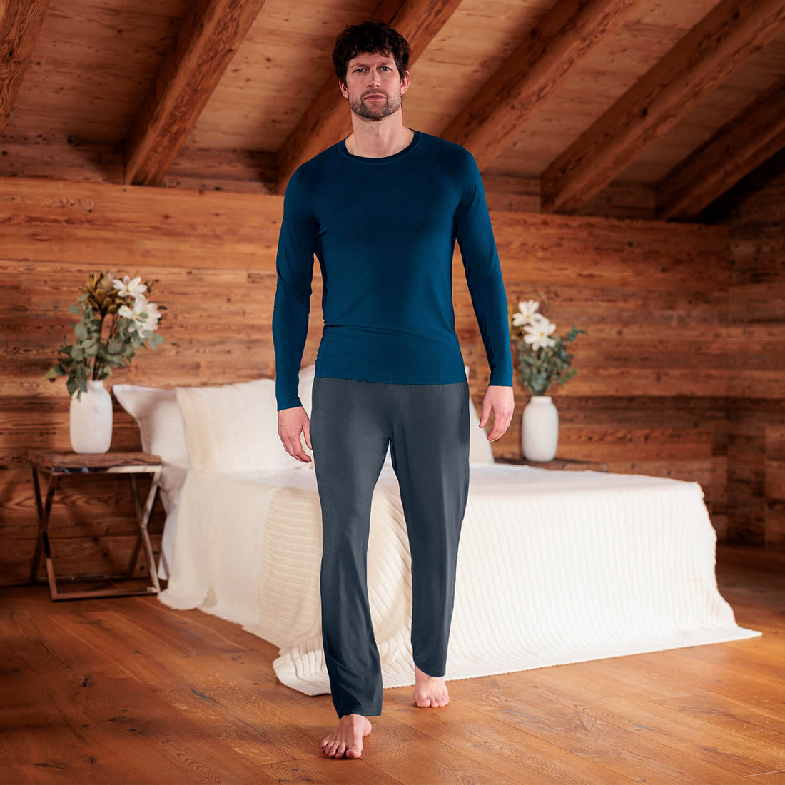 Schlafanzug Herren || Deep Teal