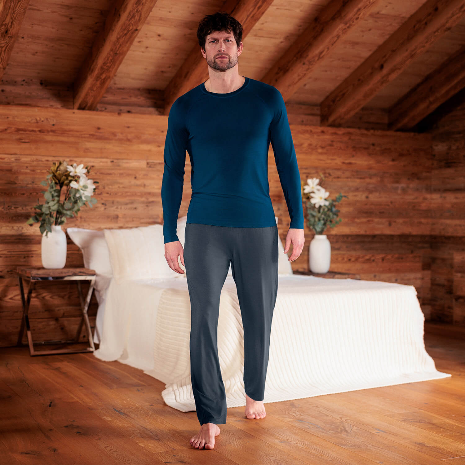 Schlafanzug Herren || Deep Teal