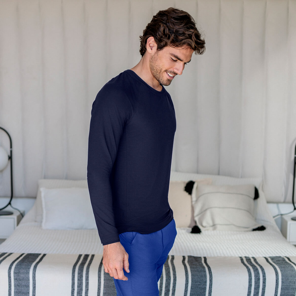 Funktionelle Pyjamas Herren || Navy