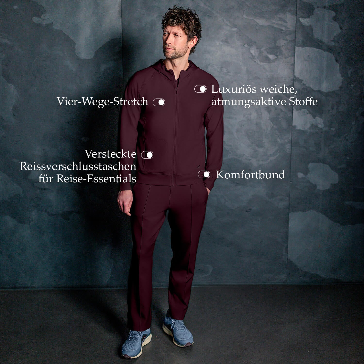 Reisejacke Herren || Mulberry