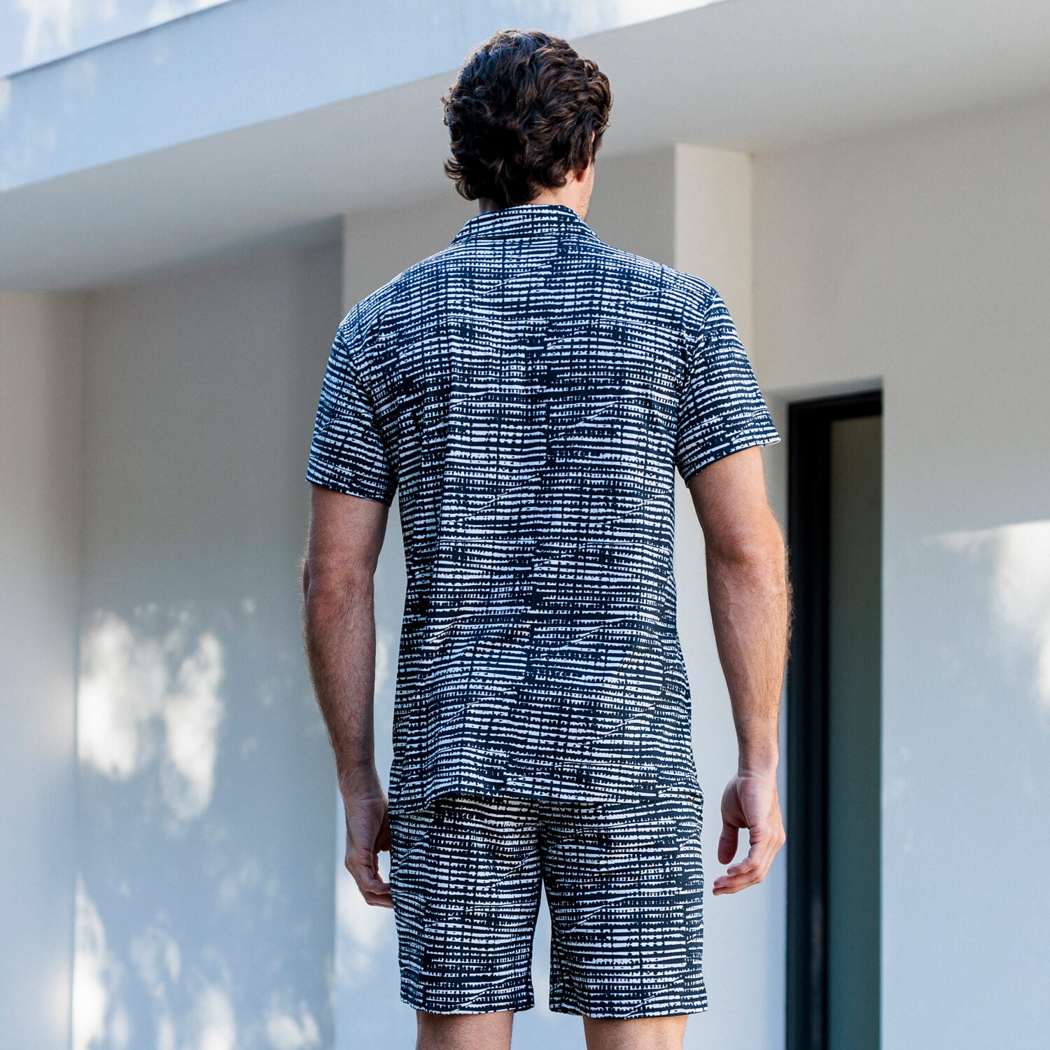 Pyjama Shirt Herren || Mountain torrent