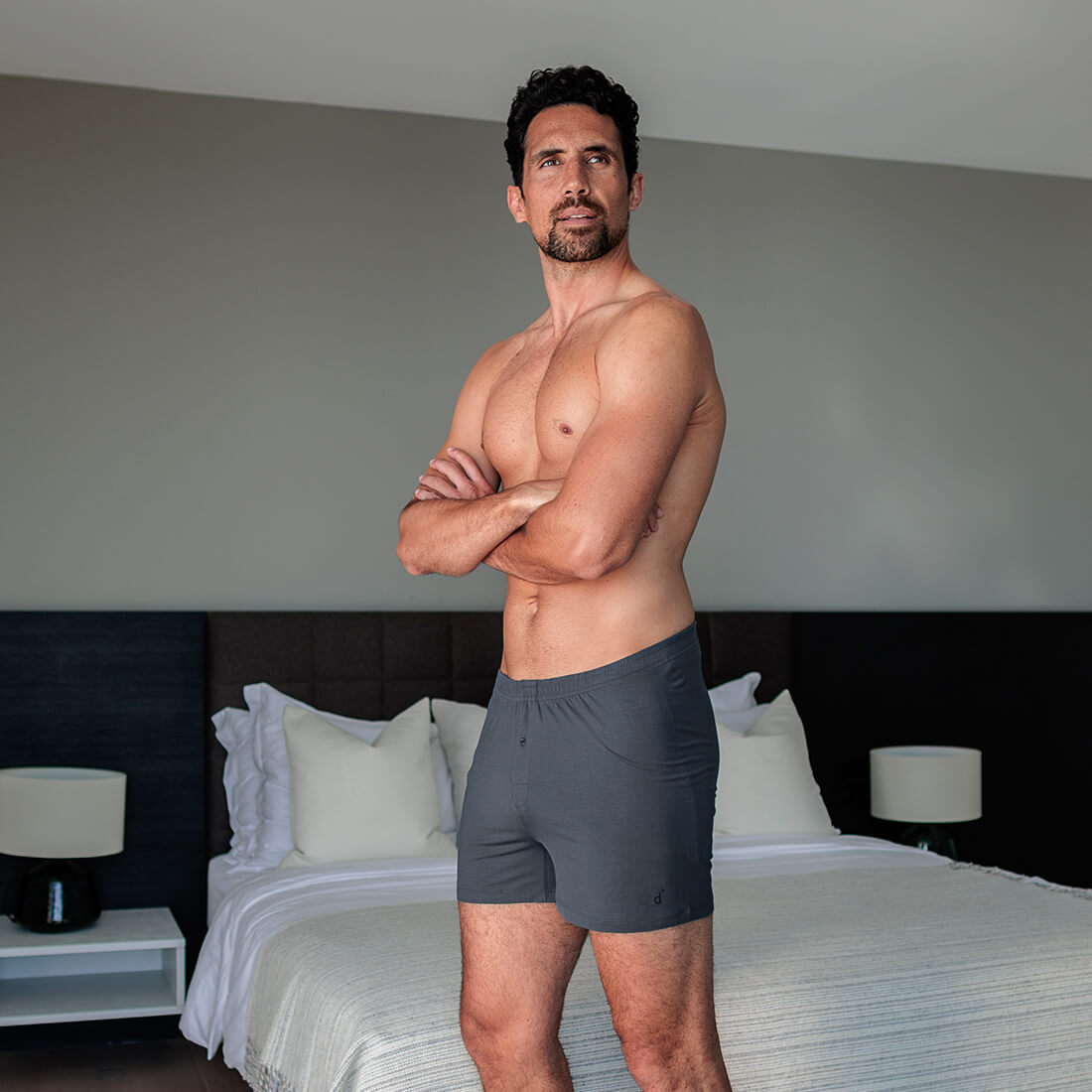 Schlafkleidung Herren || Deep grey
