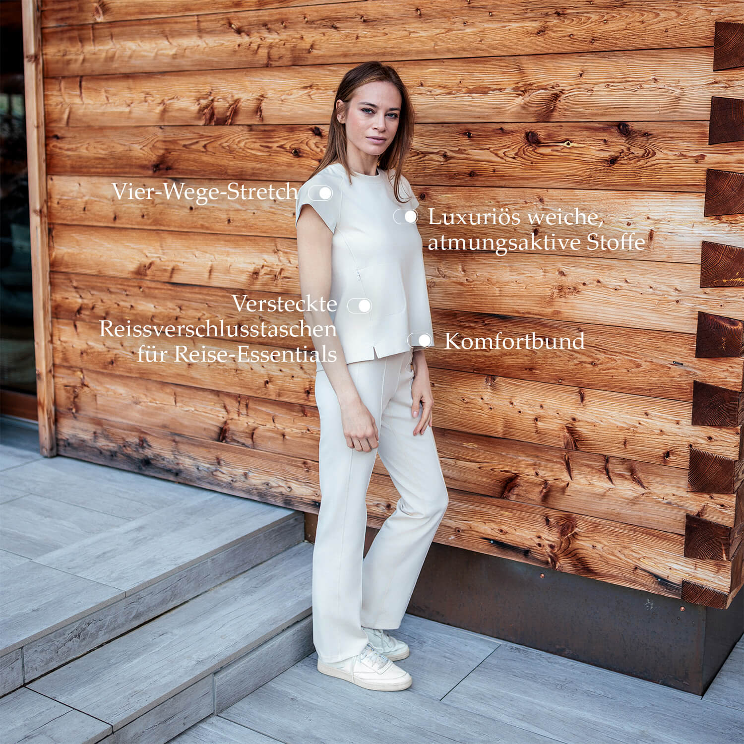 Bequeme Kleidung zum Reisen || Sandstone