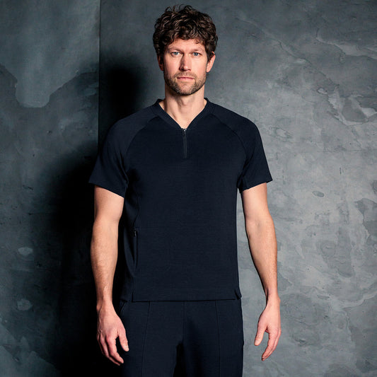 Bequeme Kleidung zum Reisen für Herren || Navy blue