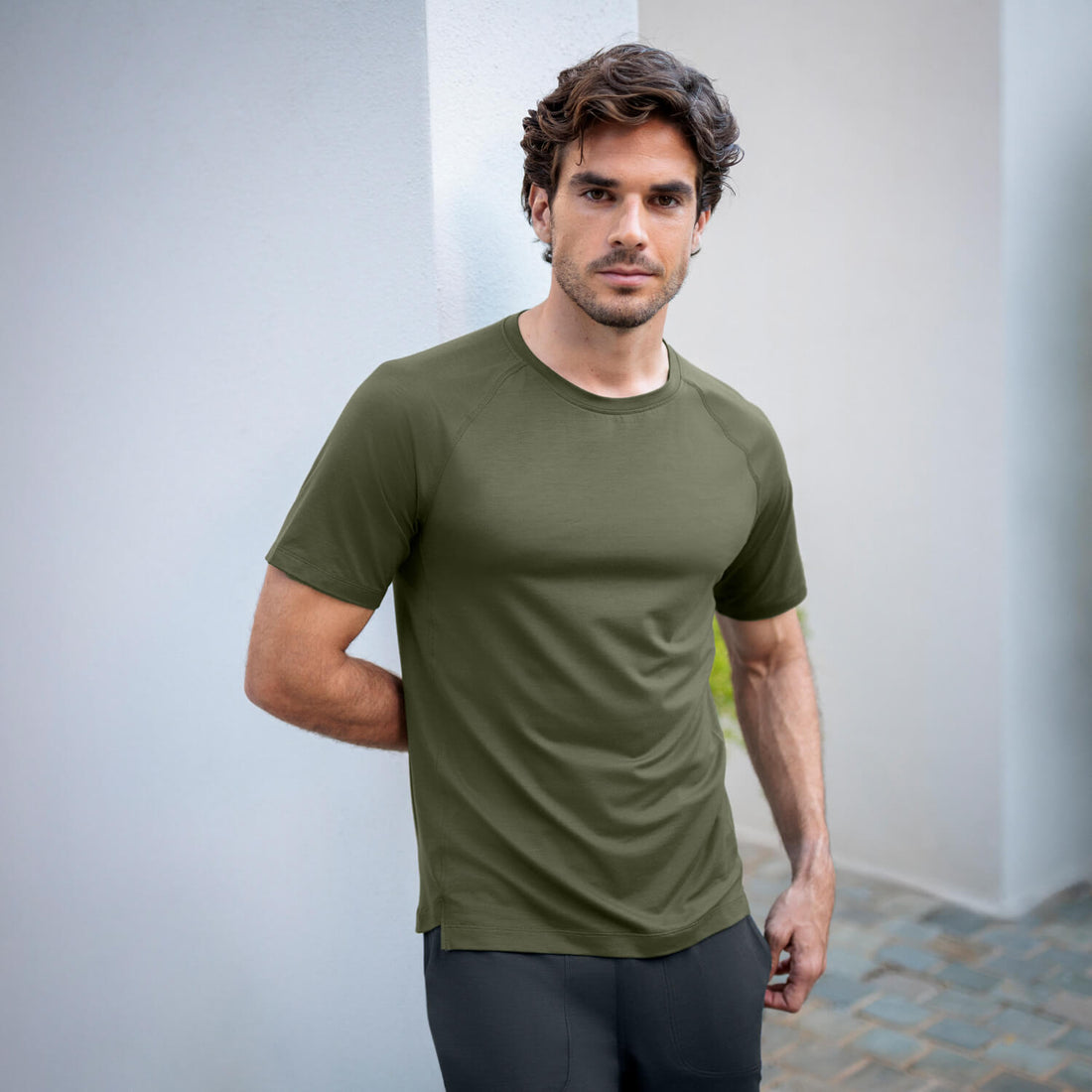 Recovery T-shirt || Olive green