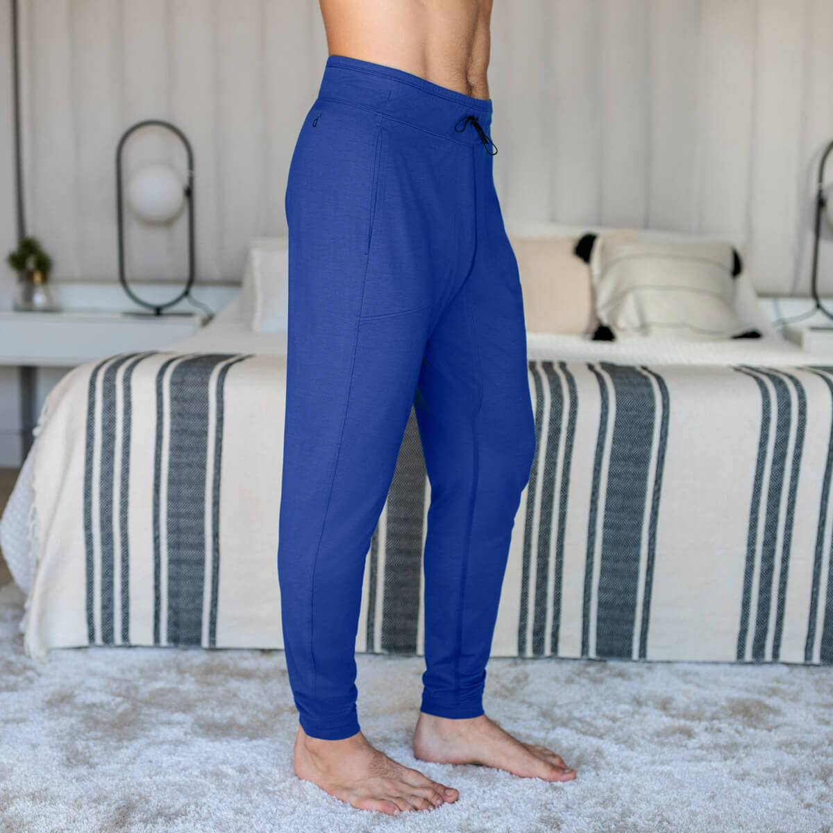 Recovery Pyjama Hose || Azure blue