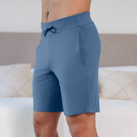 Pyjamas Shorts Herren || Sky blue