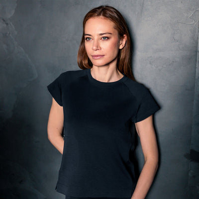 Bequeme Kleidung zum Reisen || Navy blue