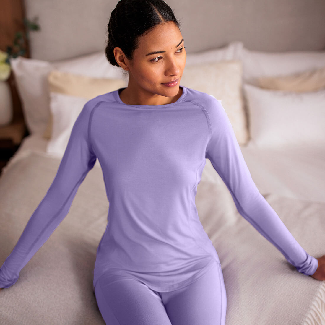 Pyjama Schweiz Damen|| Mauve