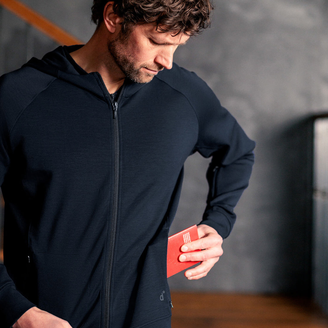 Reisejacke Herren || Navy blue