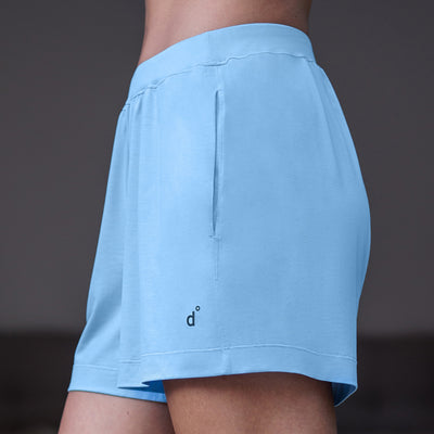 Sommer Schlafshorts Damen || Horizon Blue
