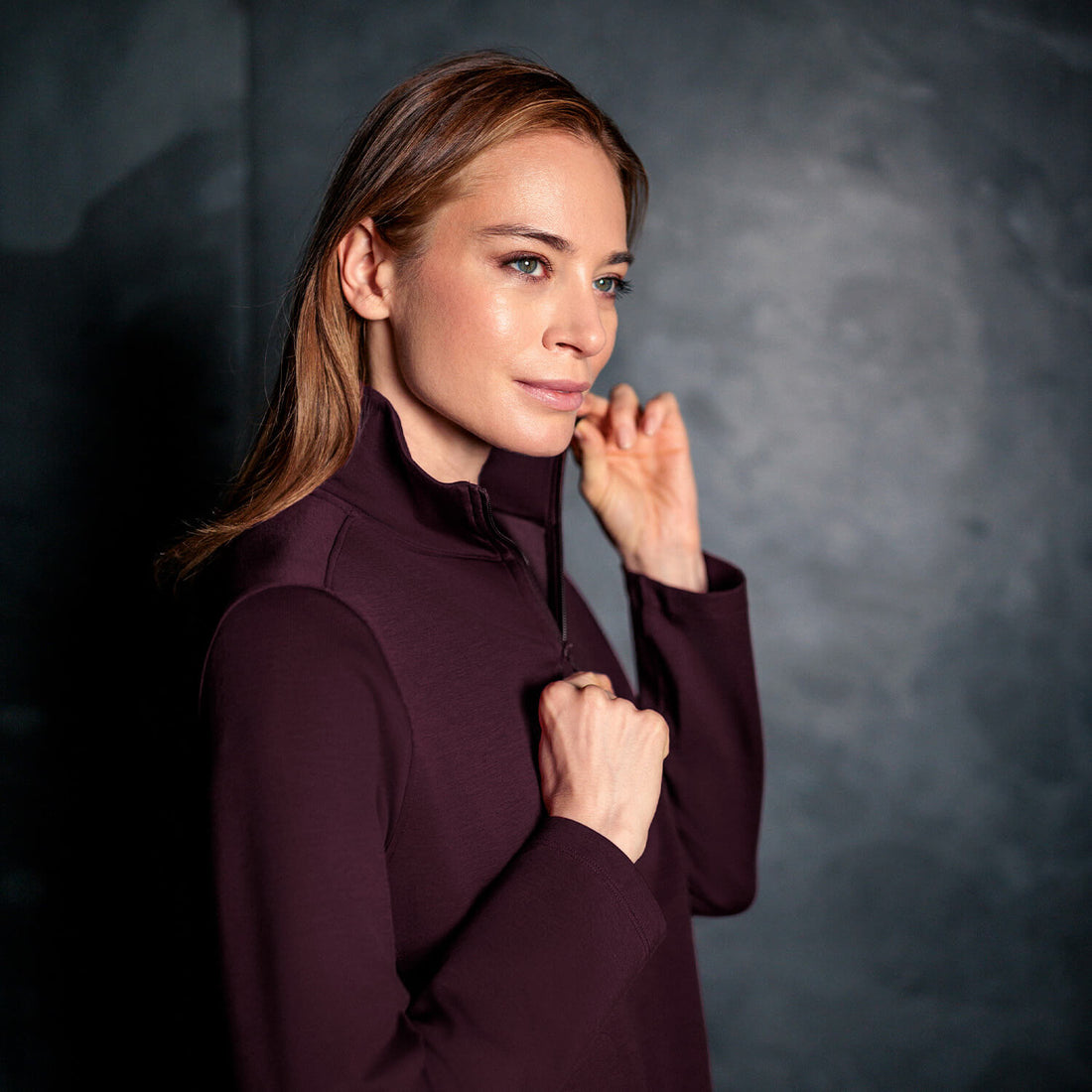 Damen Reisejacke || Mulberry