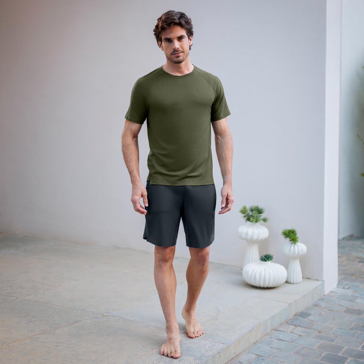 Recovery T-shirt || Olive green