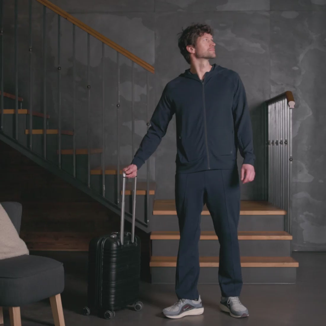 Reisejacke Herren || Navy blue