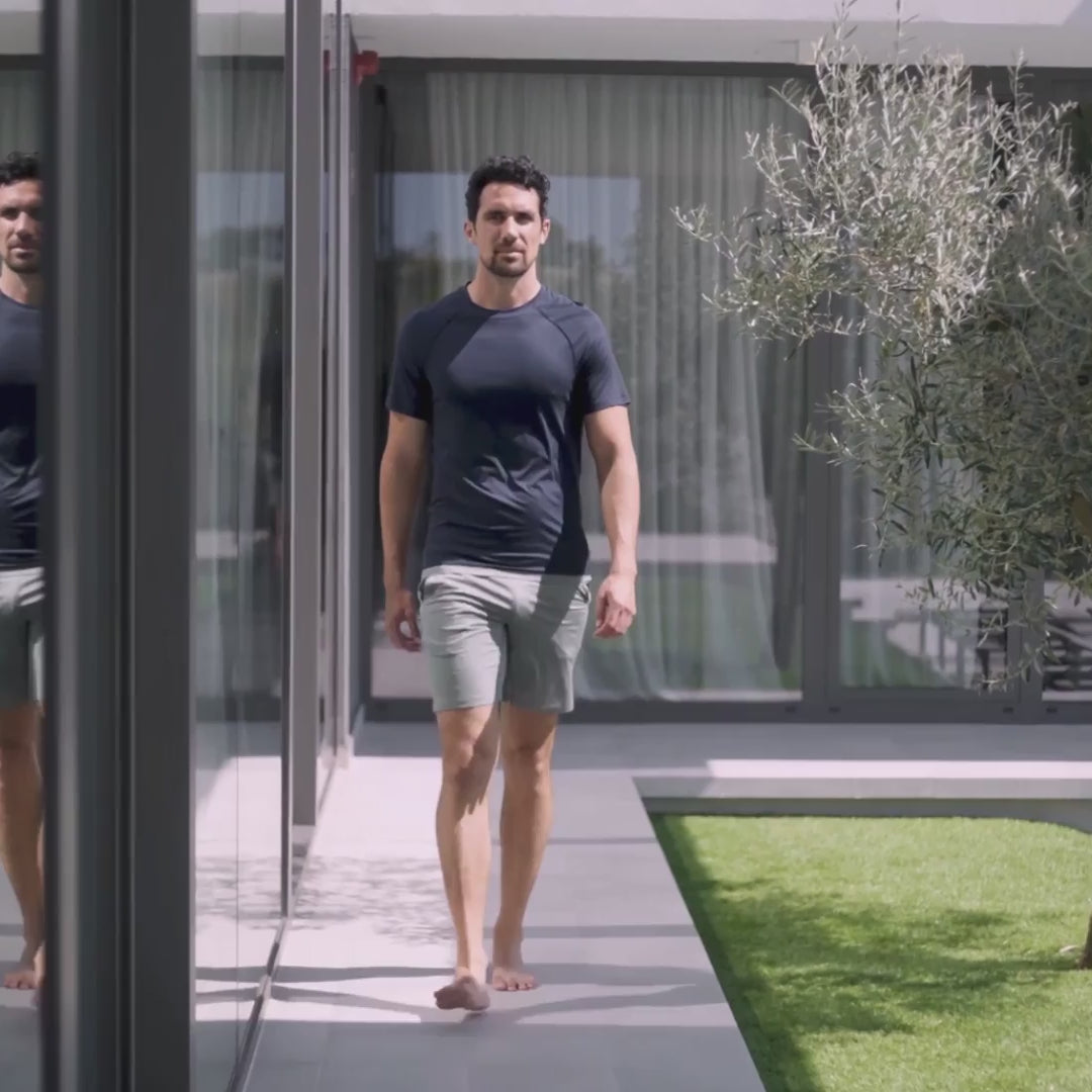 Kühlender Schlafanzug Herren || Navy blue