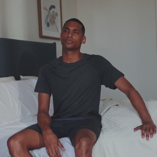 Kühlender Schlafanzug Herren || Cool grey