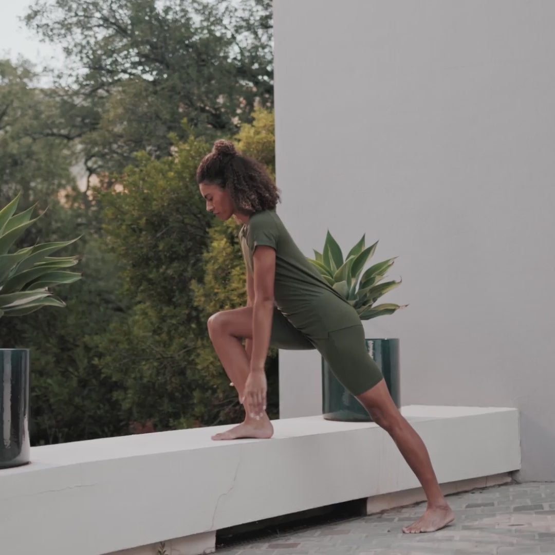 Recovery Shorts Damen || Olive green