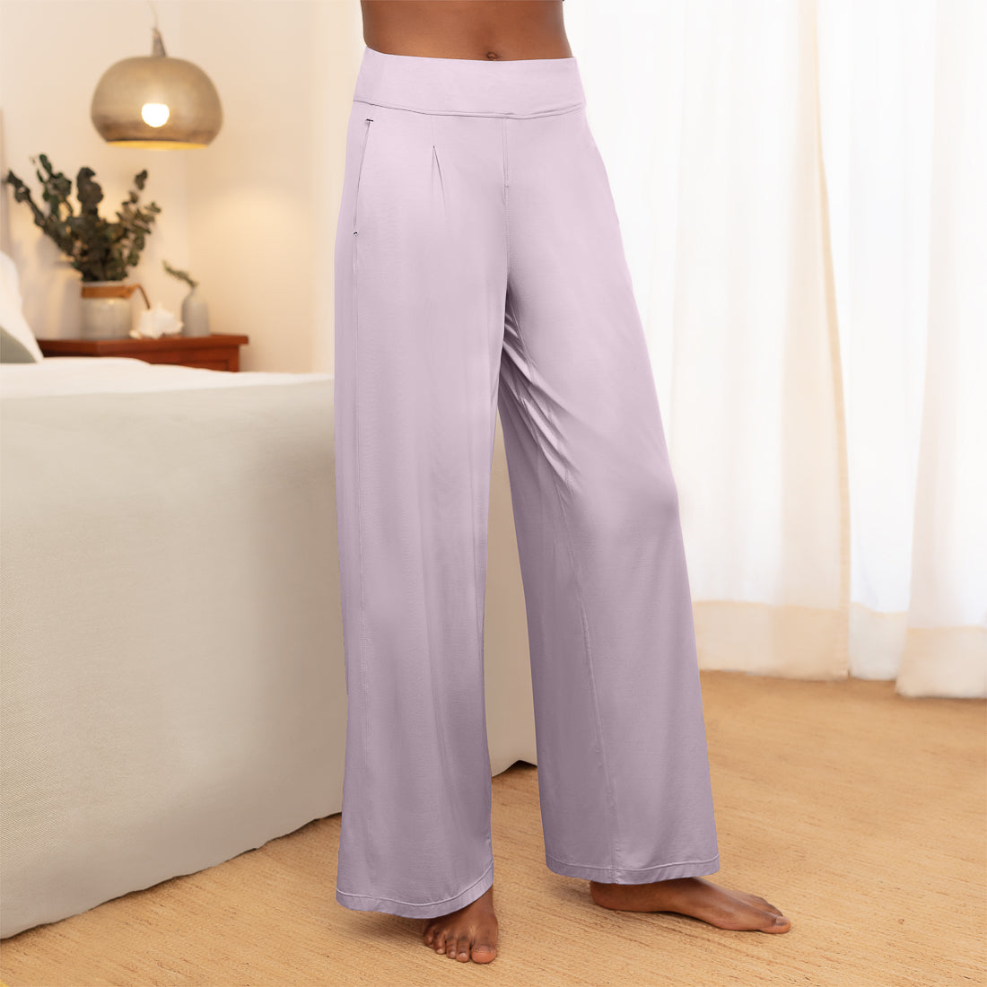 Kühlende Schlafanzug Hose Damen || Lavender
